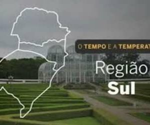 PREVISÃO DO TEMPO: Sábado (6) no Sul será de instabilidade moderada e sem grandes acumulados