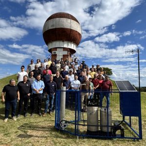 Comitiva gaúcha realiza visita técnica a Santa Catarina para conhecer sistema antigranizo