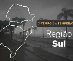 O TEMPO E A TEMPERATURA: Frente fria mantém chuva no Paraná e geada no Rio Grande do Sul nesta terça-feira (28)