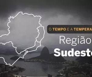 O TEMPO E A TEMPERATURA: quinta (28) com chuvas isoladas na Região Sudeste