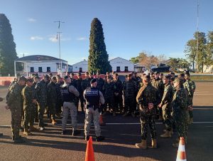 Brigada Militar ministra instrução no Exército Brasileiro em Santana do Livramento