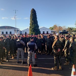 Brigada Militar ministra instrução no Exército Brasileiro em Santana do Livramento