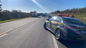 PRF atende sinistro com óbito em Hulha Negra