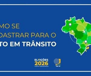 Eleições 2026: eleitores têm até 20 de agosto para solicitar voto em trânsito