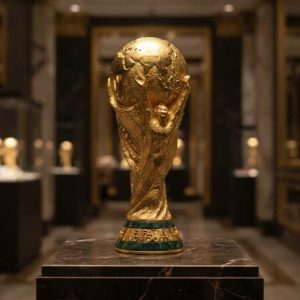 A taça da Copa do Mundo da FIFA é feita de ouro?