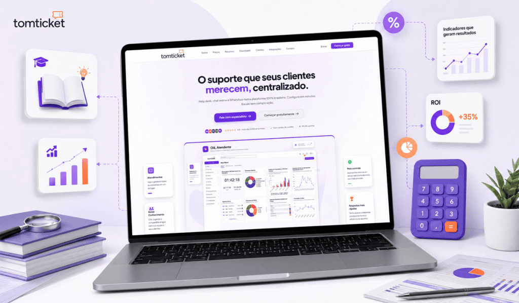 TomTicket lança novo site com conteúdos e calculadora