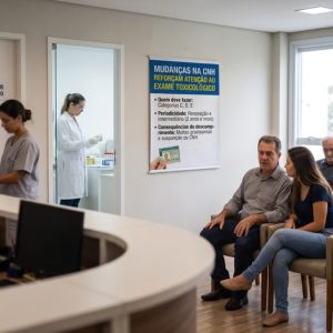 Mudanças na CNH reforçam atenção ao exame toxicológico