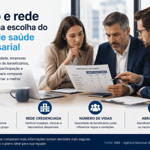 Preço e rede pesam na escolha do plano de saúde empresarial