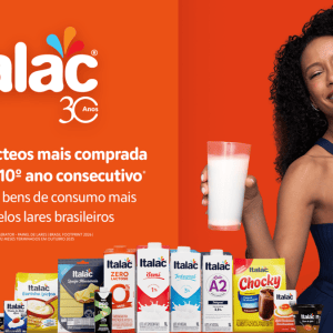 Italac é a marca de lácteos mais comprada do Brasil