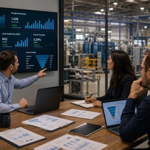 Indústrias revêm escolha de agência de marketing industrial