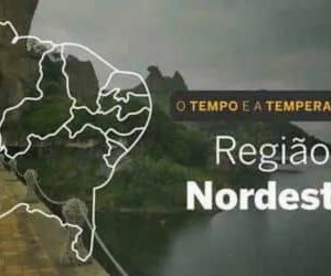 O TEMPO E A TEMPERATURA: Confira a previsão do tempo para a Região Nordeste neste segunda-feira (3)