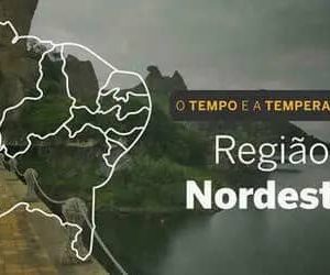 O TEMPO E A TEMPERATURA: litoral do Nordeste permanece com muitas nuvens na segunda-feira
