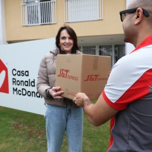 J&T Express é parceira logística oficial do McDia Feliz 2026