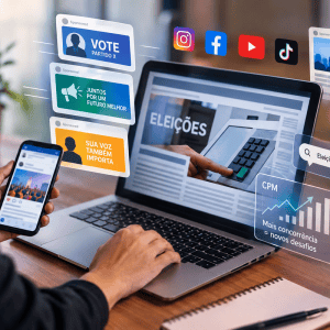 Eleições acirram disputa pela atenção digital das marcas