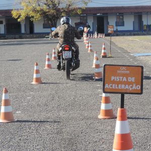 Bateria promove ação de conscientização sobre acidentes com motocicleta