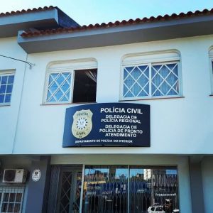 Após reforma, prédio da Polícia Civil em Livramento conta com nova placa