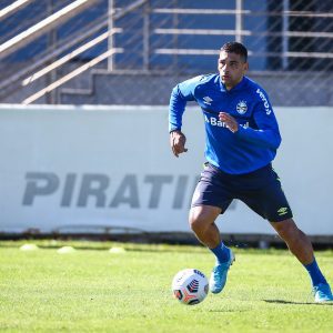 Grêmio faz último treino antes do confronto pela Copa Sul-Americana