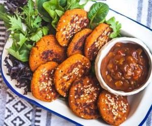 Hambúrguer de quinoa fácil e saboroso