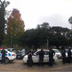 Ministro Jorge Larrañaga recebe homenagem na Jefatura de Polícia de Rivera