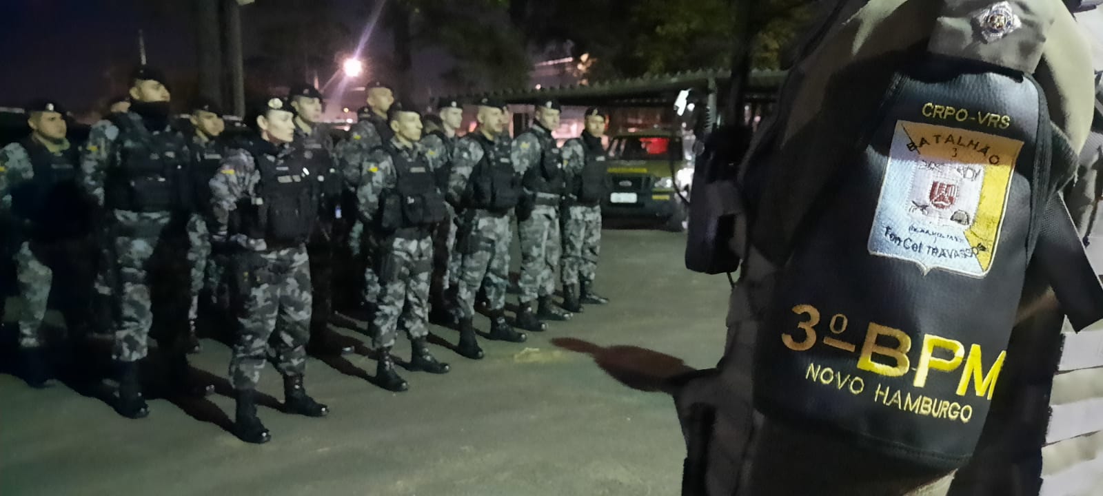 Brigada Militar, realiza ações repressivas como resposta aos últimos crimes em Novo Hamburgo