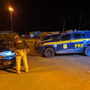 PRF recupera em Rosário do Sul carro roubado na última sexta-feira em Portão