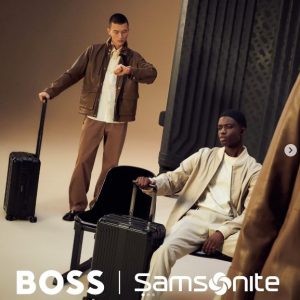Samsonite apresenta coleção em colaboração com BOSS