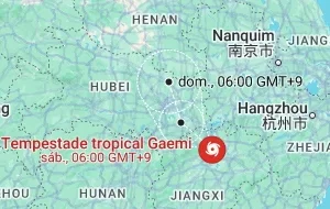 Tufão Gaemi atinge a China após mortes em Taiwan e nas Filipinas