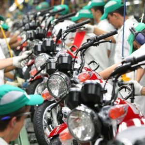 Produção de Motocicletas Alcança Melhor Resultado em 12 Anos