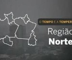 PREVISÃO DO TEMPO: Sábado (27) com chance de chuva em grande parte da região Norte