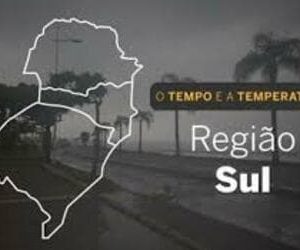 PREVISÃO DO TEMPO: Pancadas de chuva na Região Sul nesta quarta-feira (29)