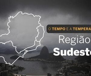 PREVISÃO DO TEMPO: quarta-feira (29) com pancadas de chuva no Sudeste