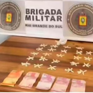 Brigada Militar realiza prisão por tráfico de drogas em Santana do Livramento