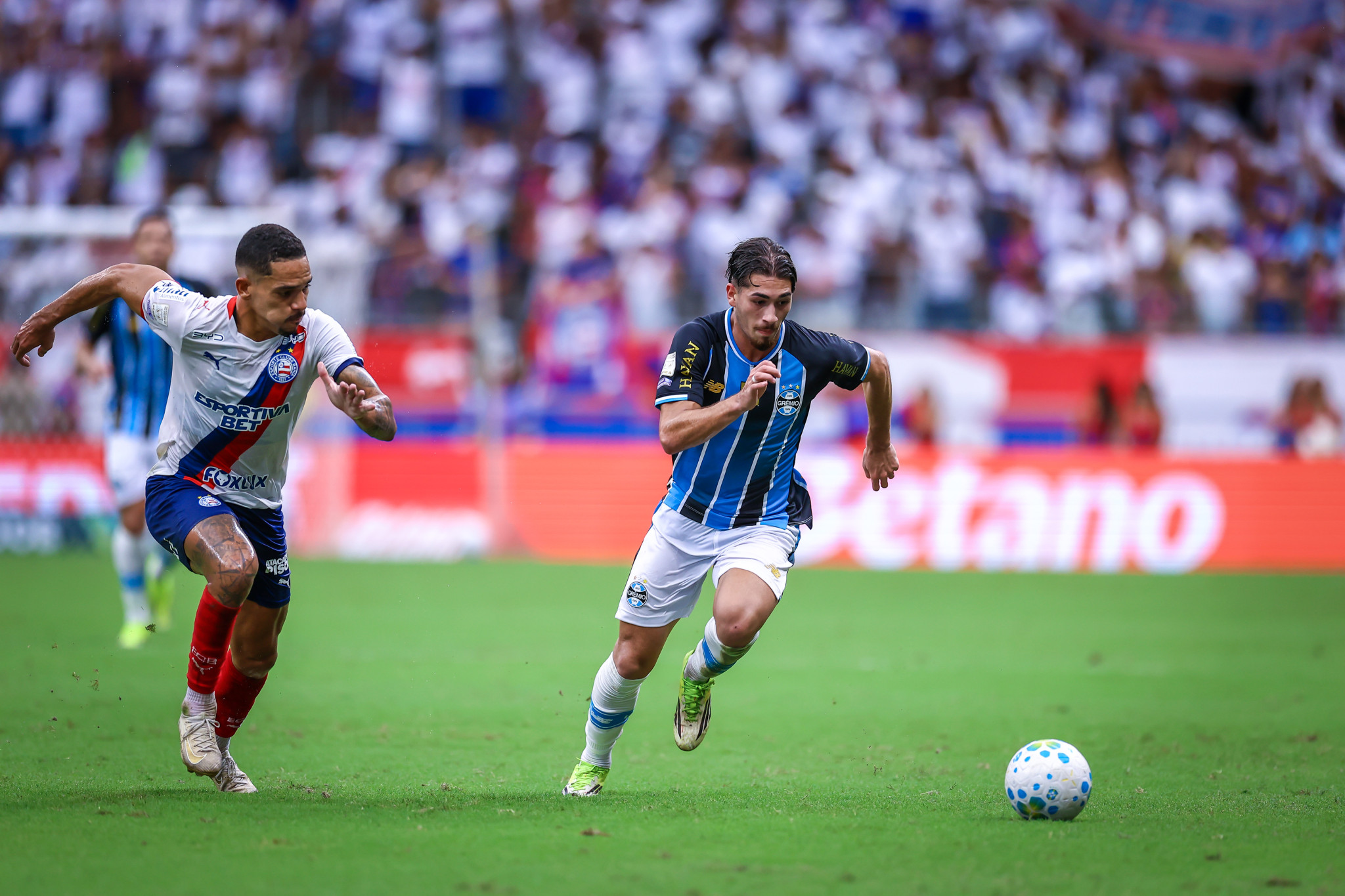 Grêmio empata fora de casa com Bahia pelo Campeonato Brasileiro