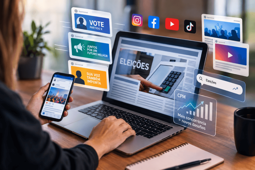 Eleições acirram disputa pela atenção digital das marcas