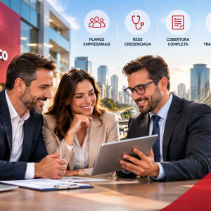 Planos empresariais avançam e Bradesco Saúde ganha espaço