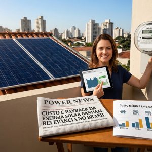 Custo e payback da energia solar ganham relevância no Brasil