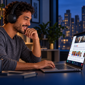 Ensino de inglês integra aulas ao vivo, IA e storytelling