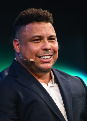 5 November 2019; Ronaldo, Chairman, Real Valladolid on SportsTrade during the opening day of Web Summit 2019 at the Altice Arena in Lisbon, Portugal. Photo by Stephen McCarthy/Web Summit via Sportsfile