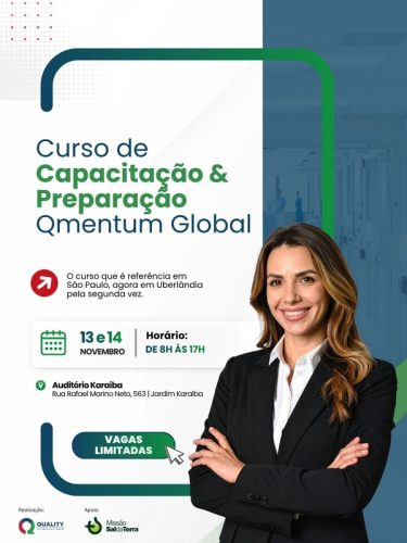 Uberlândia recebe curso de capacitação em Qmentum Global