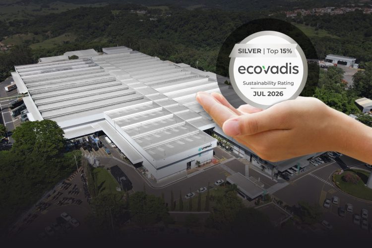 Unipac reafirma reconhecimento Prata na EcoVadis