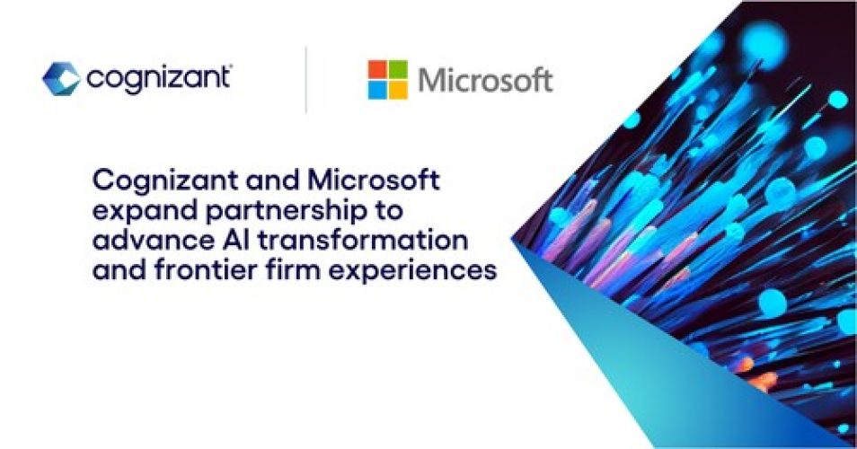 Cognizant and Microsoft expand their longstanding partnership