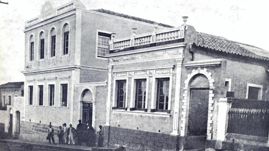 Col gio Marista Santa Maria em 1905_Foto Arquivo - Divulga o Col gio Marista Santa Maria