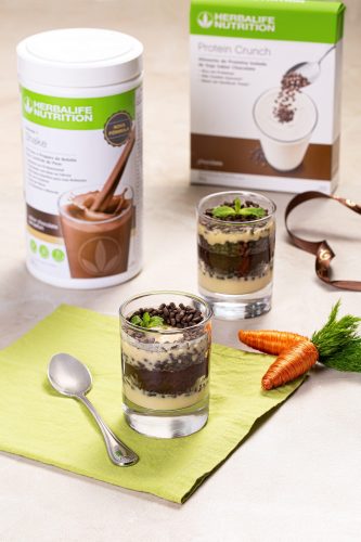 Ovo no pote - receita Shake Chocolate Sensation