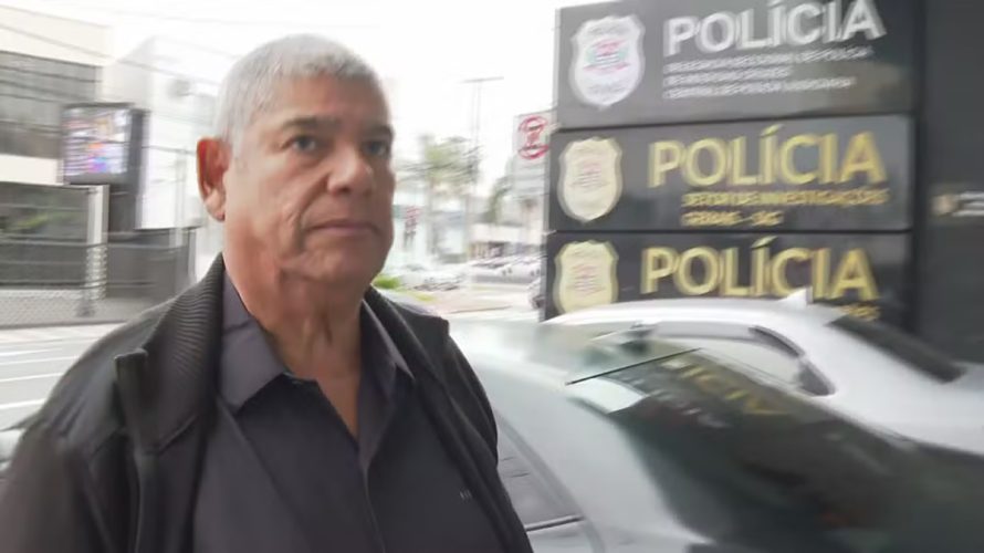 18/9/2026 O ex-vereador e ex-presidente da Câmara Municipal de São Paulo Milton Leite se entregou à Polícia Civil de São Paulo após suspeita de ligações com o PCC em contrato do transporte público na capital paulista.
Foto: Reprodução TV Globo