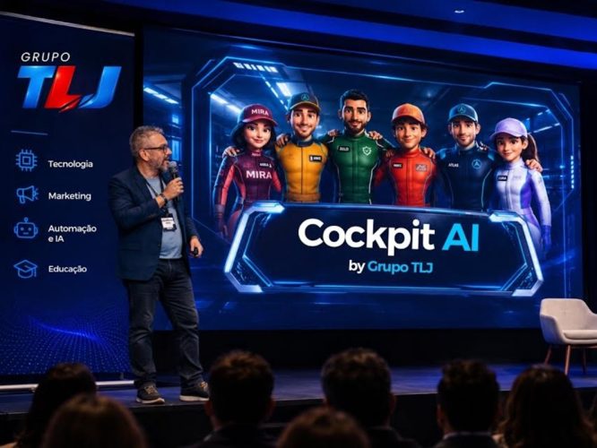 Grupo TLJ lança Cockpit AI, equipe de agentes de IA no CRM