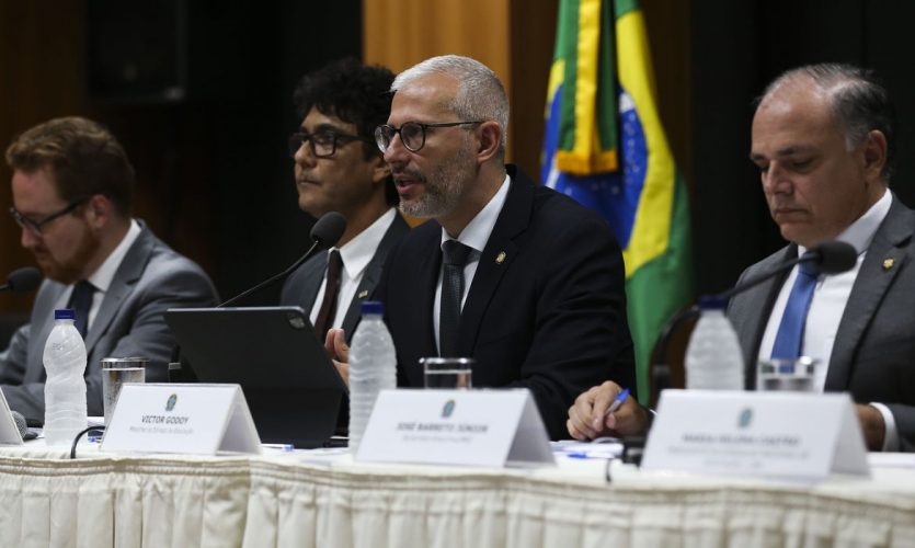 Ministro da Educação Victor Godoy Veiga, divulga os resultados do SAEB e IDEB 2021