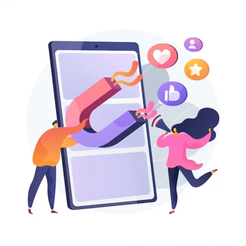 ilustracao-do-conceito-abstrato-de-marketing-de-engajamento-marketing-na-internet-gerenciamento-de-engajamento-participacao-ativa-comercio-online-estrategia-smm-conteudo-interativo_335657-3318