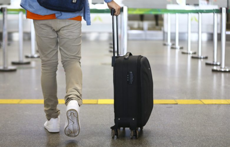 Movimentação de passageiros no Aeroporto Internacional de Brasília.