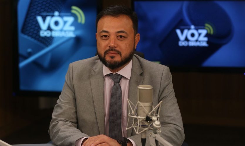 Diretor do Departamento de Canais e Identidade Digital, LUIZ CARLOS MIYADAIRA, é o entrevistado no programa A Voz do Brasil